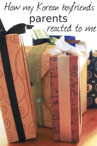 meeting korean boyfriend's parents and family